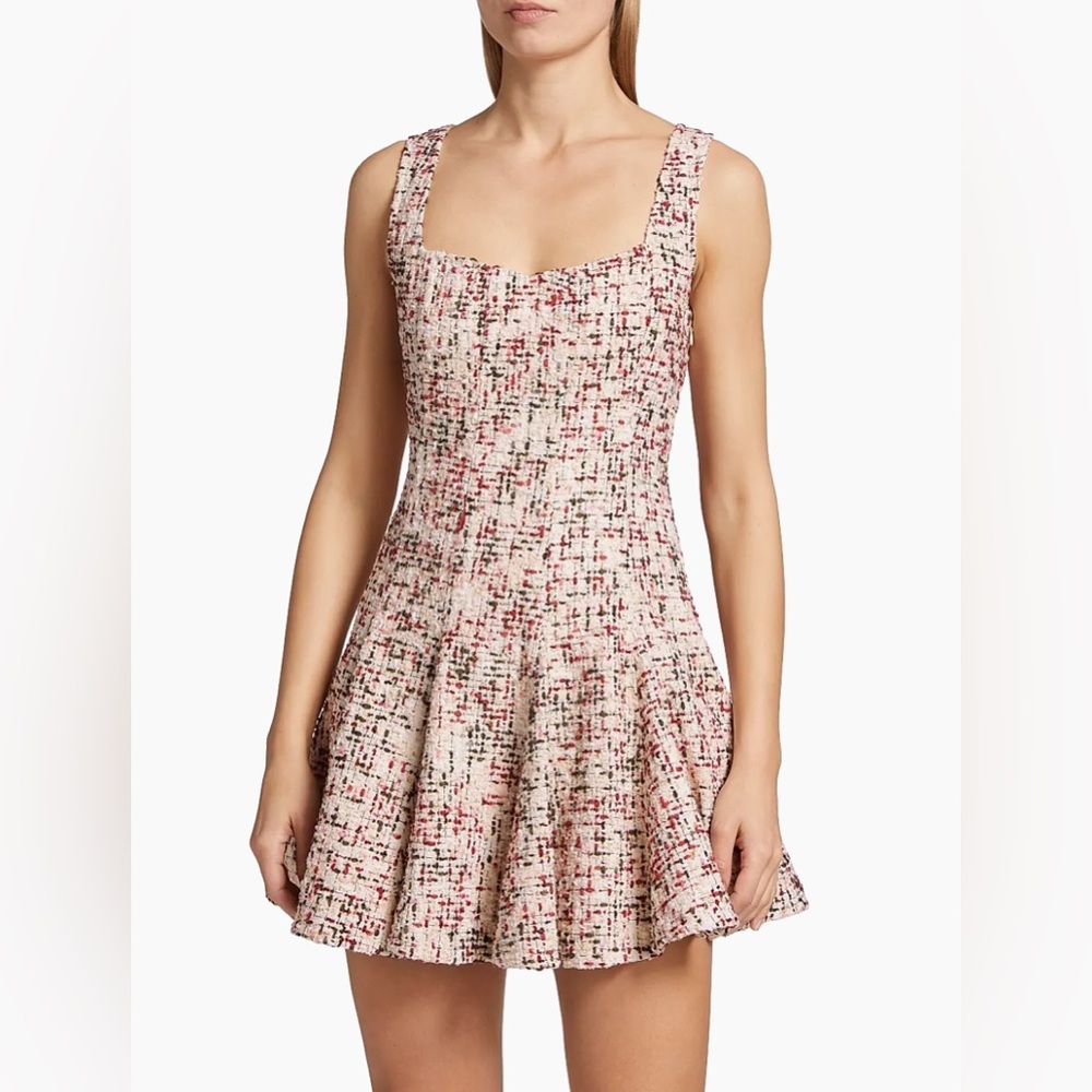 En Saison Everleigh Elegant Tweed Mini Dress Medium